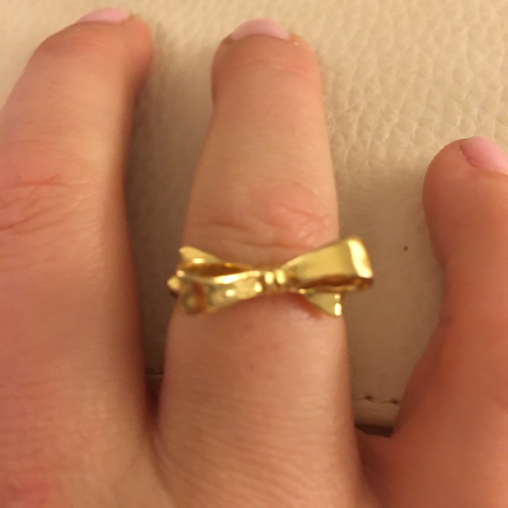 Kate Spade Gold Bow Ring